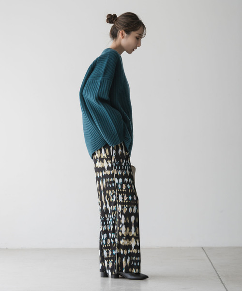 Noble（ノーブル）の「片畦ビッグニット（ニット/セーター）」 - WEAR