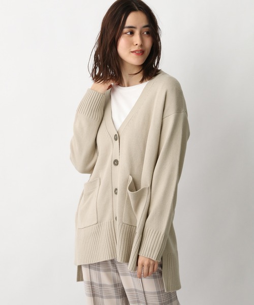 LEPSIM（レプシィム）の「7ゲージケアニットカーディガン 952519