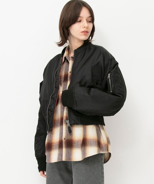 TOP KHAKI】MA-1ナイロンショートジャケット | ジョンブル公式通販