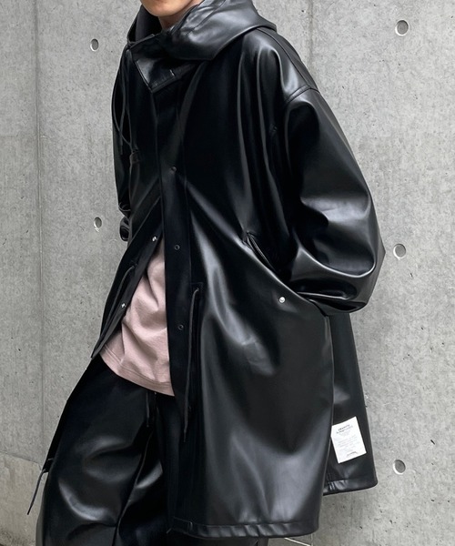 SUPERTHANKS（スーパーサンクス）の「フェイクレザー オーバーサイズ