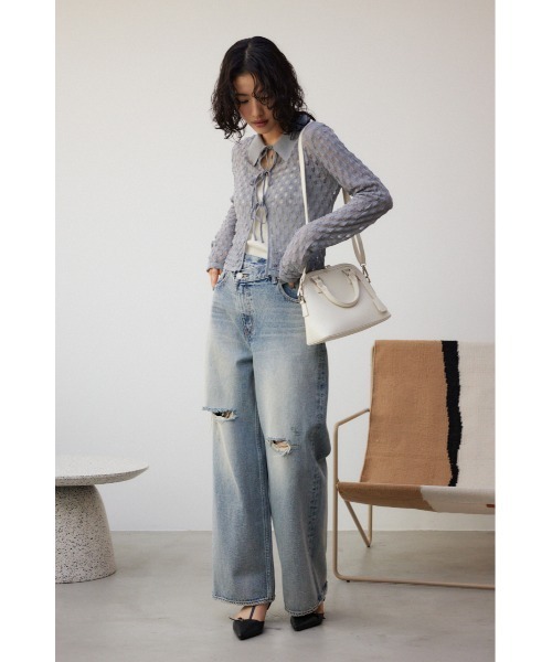 ダブルジッパーハンドバッグ（ショルダーバッグ）｜AZUL BY MOUSSY