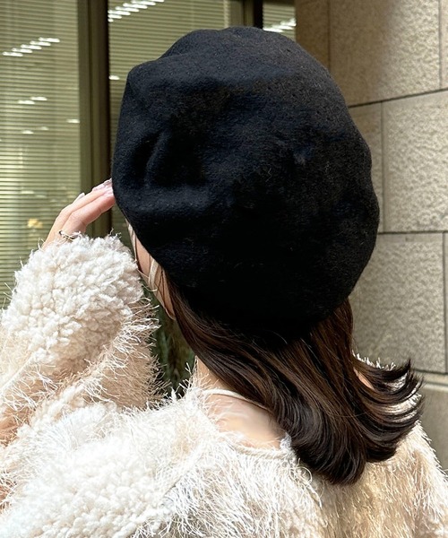 apres jour clair×ARIAZ】ベーシックベレー帽（ハンチング/ベレー帽