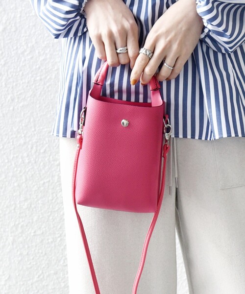 SHIPS any: 2WAY スクエア ミニ ショルダー バッグ（ショルダーバッグ