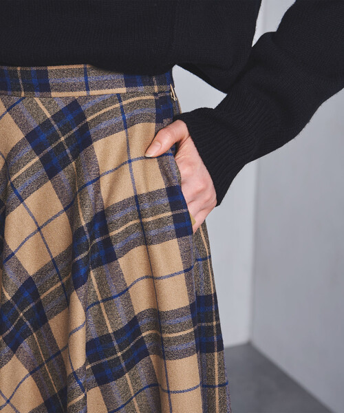 UNITED ARROWS（ユナイテッドアローズ）の「UWSC W/N フレア スカート