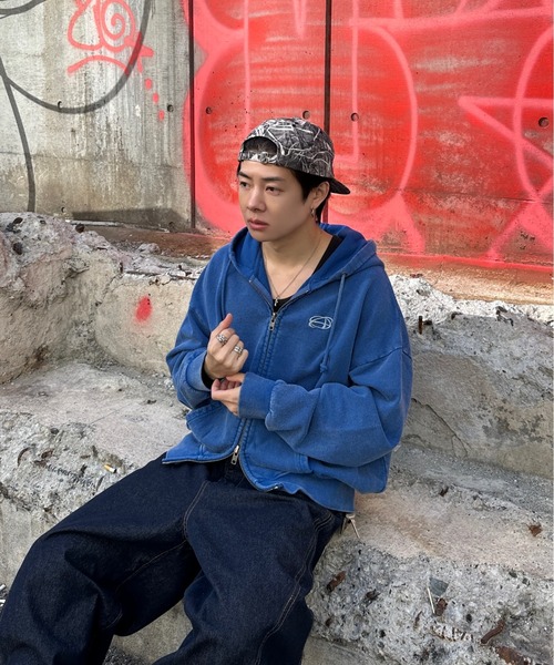 Double Zip-Up Short Hoodie - ダブルジップショートフーディー【短丈