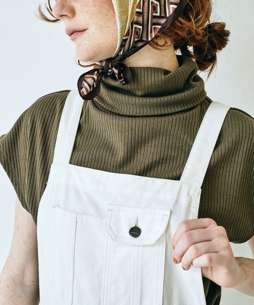 セール】【Belle vintage】チュールドッキングデニムサロペ