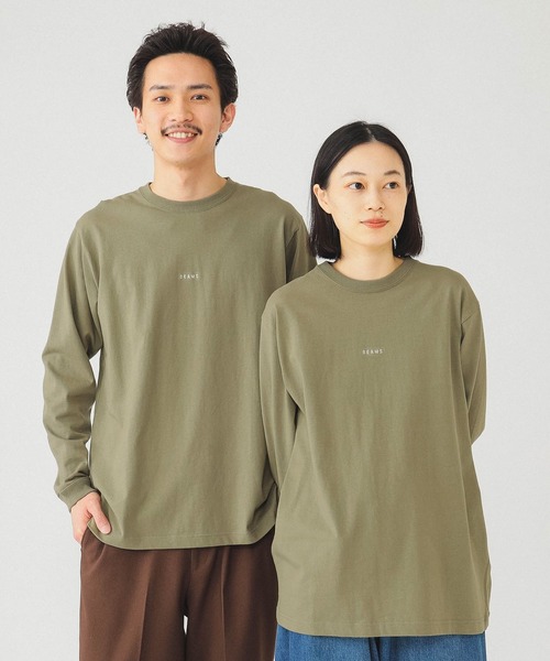 BEAMS（ビームス）の「BEAMS / ミニロゴ ロングスリーブ Tシャツ 23SS