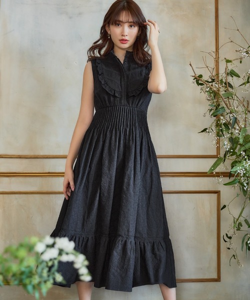 Her lip to（ハーリップトゥー）の「Paisley Cotton Lace Long Dress