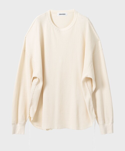 DISCOVERED（ディスカバード）の「DAMAGE WAFFLE CUTSAWN（Tシャツ