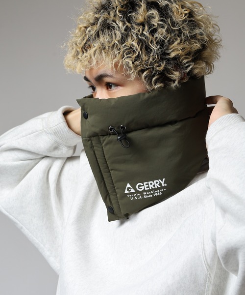 セール】GERRY 撥水加工 パディング ネックウォーマー ネックカバー
