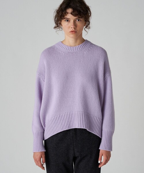 GALERIE VIE（ギャルリー ヴィー）の「ファインウール クルーネック