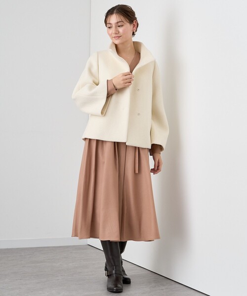 ANAYI（アナイ）の「ウールビーバーショートコート（その他アウター