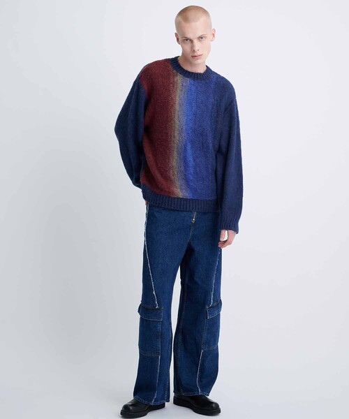 Jieda（ジエダ）の「GRADATION KNIT（ニット/セーター）」 - WEAR