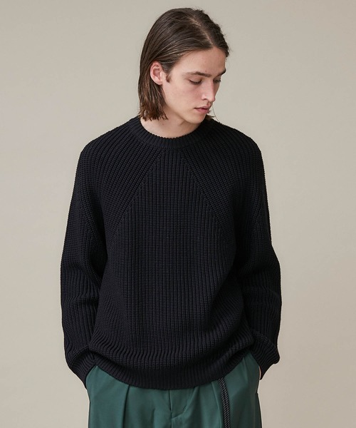 BATONER】シグネチャークルーネックニット/BN-20FM-030（ニット