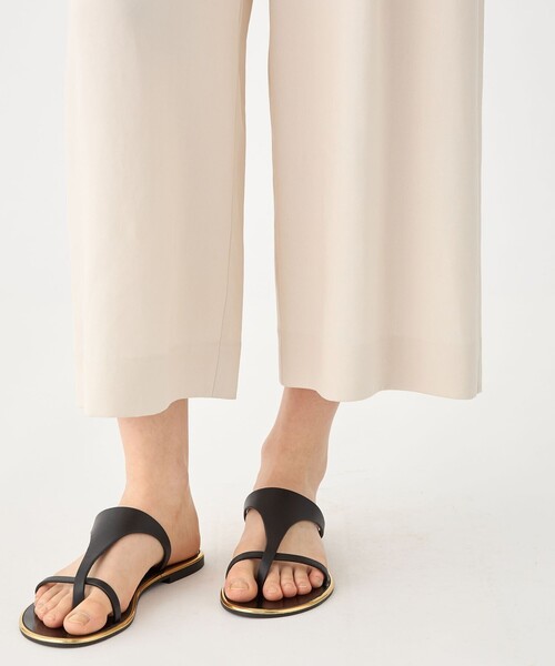 セール】セルロースツイル パフスリーブオールインワン（つなぎ