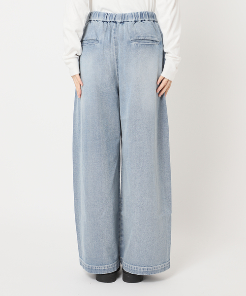 セール】2タックデニムイージーパンツ（デニムパンツ）｜JOURNAL