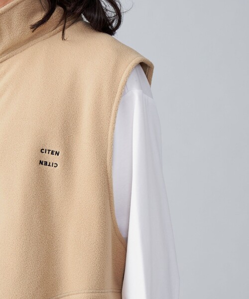 CITEN（シテン）の「＜CITEN＞フリース ベスト（ベスト）」 - WEAR