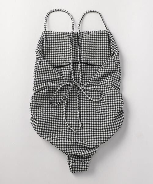 Lepidos（レピドス）の「＜Lepidos＞チェックシャーリングワンピース