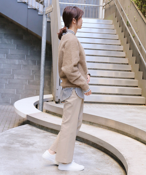 IENA（イエナ）の「フォックスカシミヤ ボートネックプルオーバー