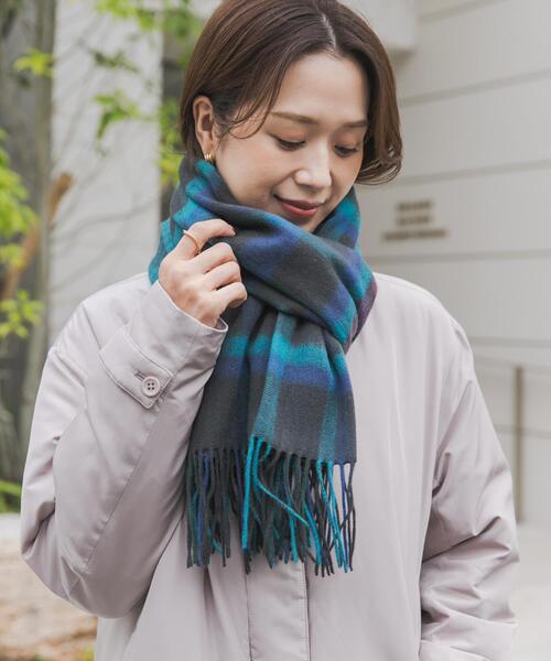 セール】ウールチェックストール（ストール/ショール）｜URBAN