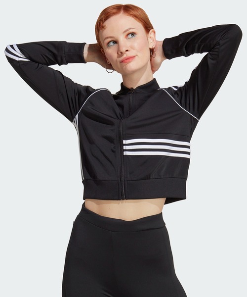 adidas（アディダス）の「クロップ トラックジャケット / ジャージ