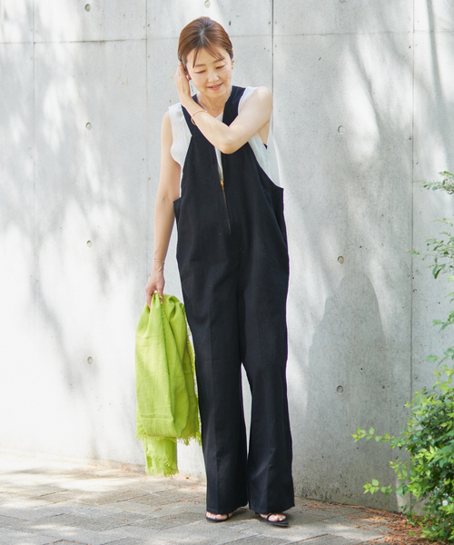 plage（プラージュ）の「【CURRENTAGE/カレンテージ】 別注 サロペット