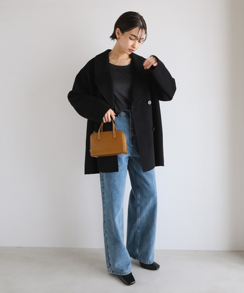 セール】【新色追加】ウールリバーPコート（ピーコート）｜evernavy