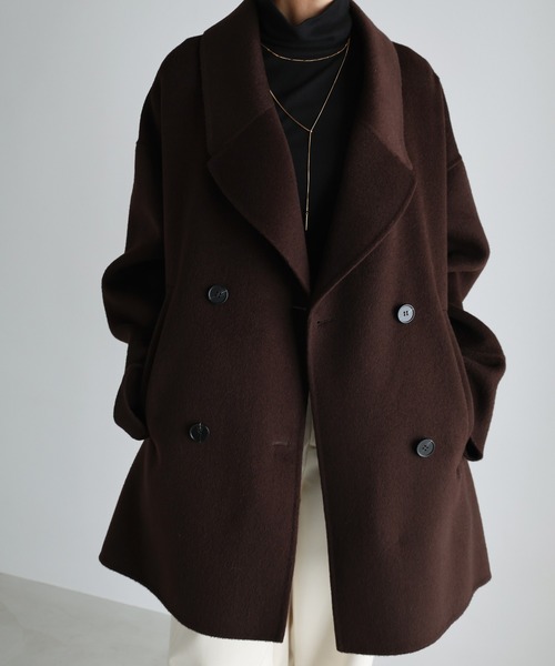 セール】【新色追加】ウールリバーPコート（ピーコート）｜evernavy