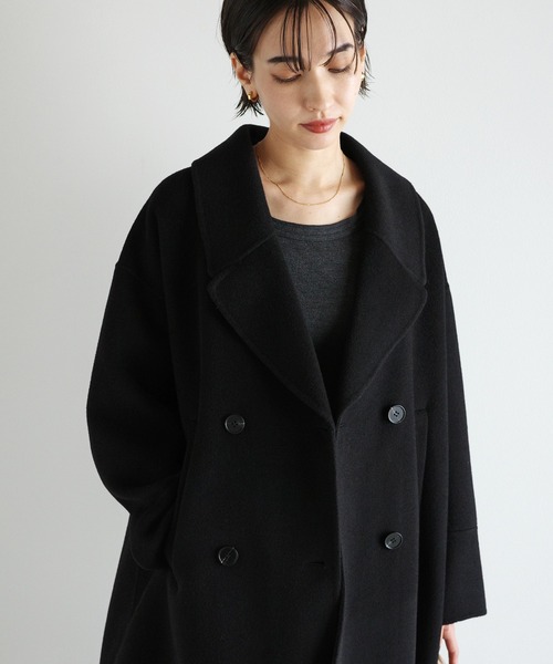 セール】【新色追加】ウールリバーPコート（ピーコート）｜evernavy