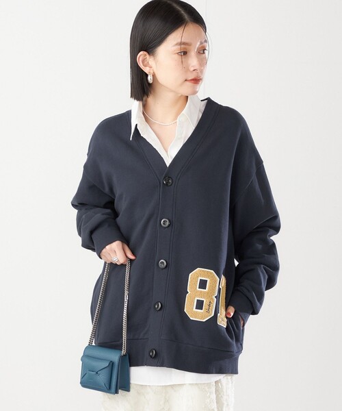 セール】【SHIPS別注】81BRANCA:〈洗濯機可能〉レタード スウェット