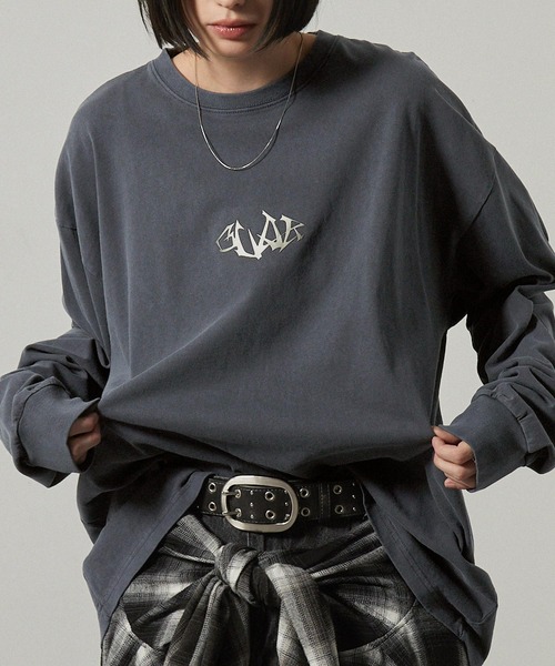 セール】【Alfred Alex】ヴィンテージ加工ピグメントメタルシリコン