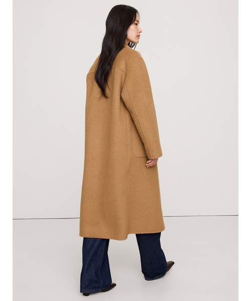 リバーシブル ダブルフェイス トップコート（チェスターコート