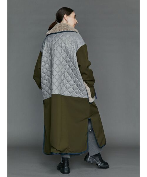 UN3D.（アンスリード）の「BIG COLLAR FABRIC MIX CT / ビッグカラー