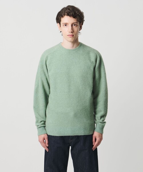 セール】ヤク ヘアリー クルーネックニット（ニット/セーター