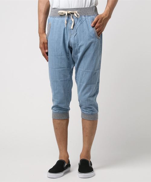 デニムリブクロップドパンツ | ジムマスター（gym master）公式通販