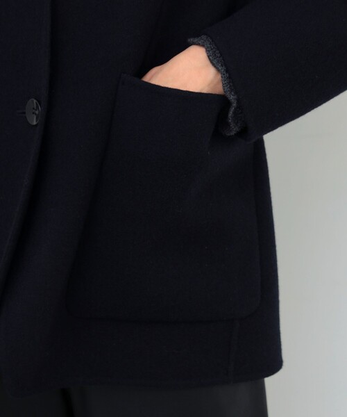 BACCA（バッカ）の「ライトメルトンダブルフェイス テーラード