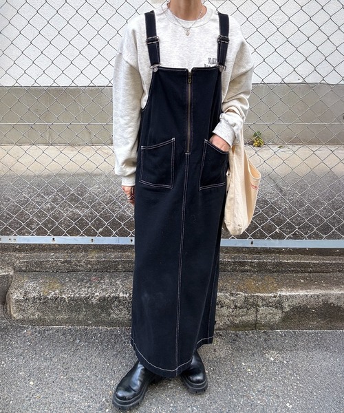 セール】【HIT ITEM！】サロペットジャンパースカート(chiica original