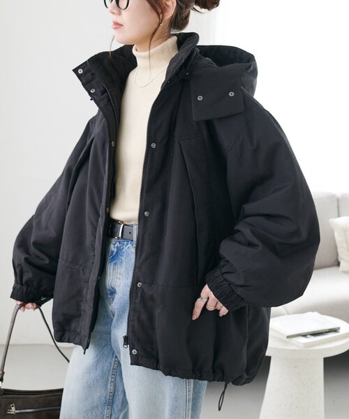 セール】中綿モンスターショートコート（ダウンジャケット/コート