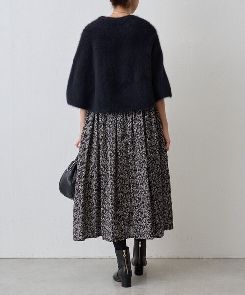 BEARDSLEY（ビアズリー）の「プリントギャザーワンピ（ワンピース