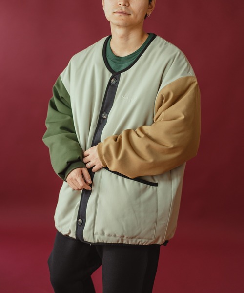 ウールライク中ワタノーカラーJKT | ジムマスター（gym master