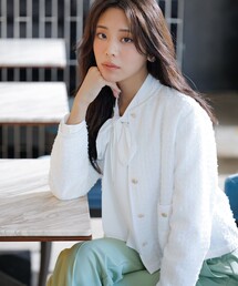 ANY SIS｜エニィスィスのジャケット/アウター（ツイード）通販 - ZOZOTOWN