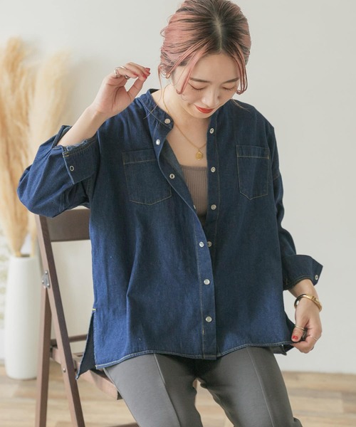 ITEMS URBANRESEARCH（アイテムズ アーバンリサーチ）の「バンドカラー