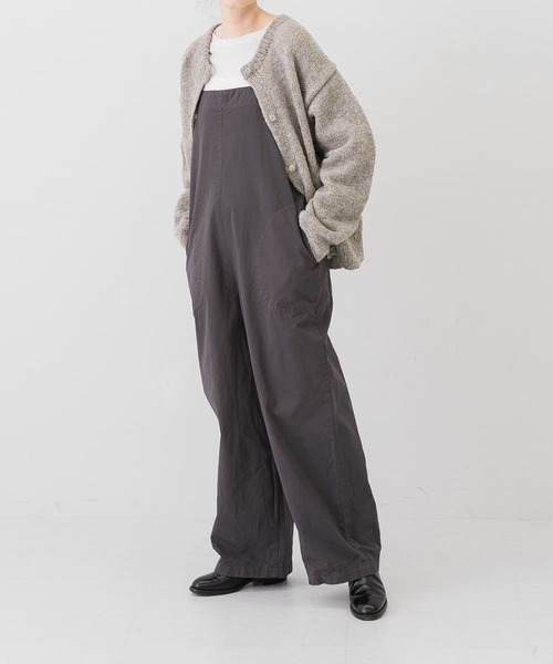 かぐれ（カグレ）の「オーバーダイコットンサロペット（サロペット