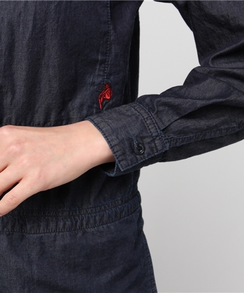 HYSTERIC GLAMOUR（ヒステリックグラマー）の「DEVIL刺繍 デニム長袖