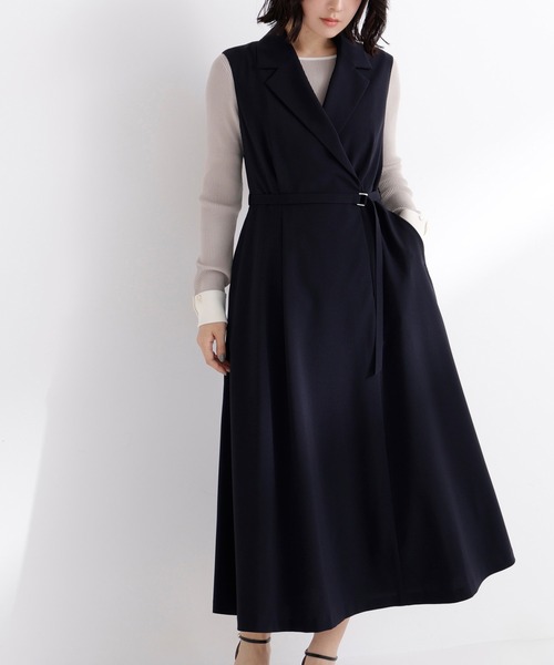 ◇テーラーベルテッドジャンスカ（ジャンパースカート）｜NATURAL