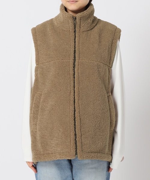 plage（プラージュ）の「reversible boa ベスト NEW（ベスト）」 - WEAR