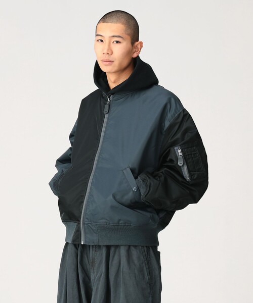 ワイドフィット】クレイジー MA-1（ブルゾン）｜BEAMS（ビームス）の