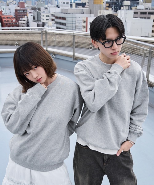 セール】ASSORT PULLOVER SHORT SWEAT／アソートプルオーバーショート