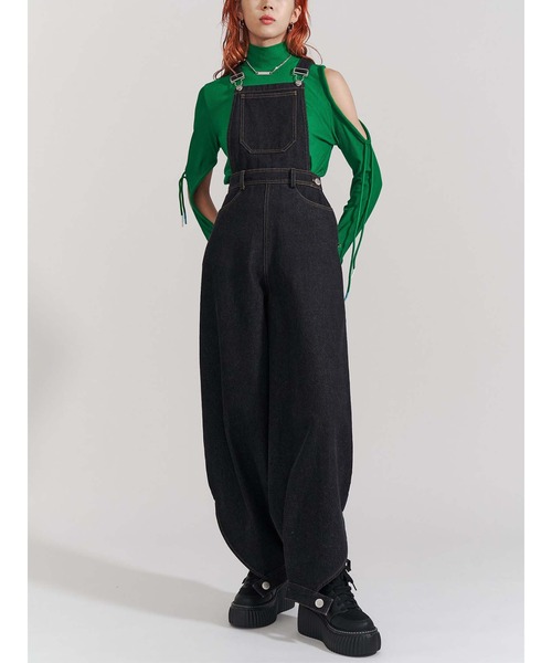 PAMEO POSE（パメオポーズ）の「Nikkapokka Overalls（デニムパンツ