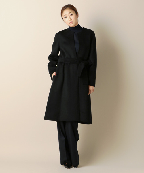 JOSEPH（ジョセフ）の「ダブルフェイスカシミヤコート OSLO ノーカラー